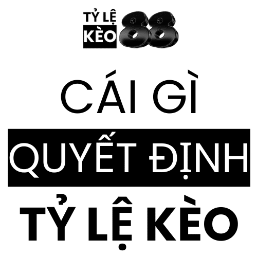 Ai và cái gì quyết định tỷ lệ kèo? 1 Ai và cái gì quyết định tỷ lệ kèo?